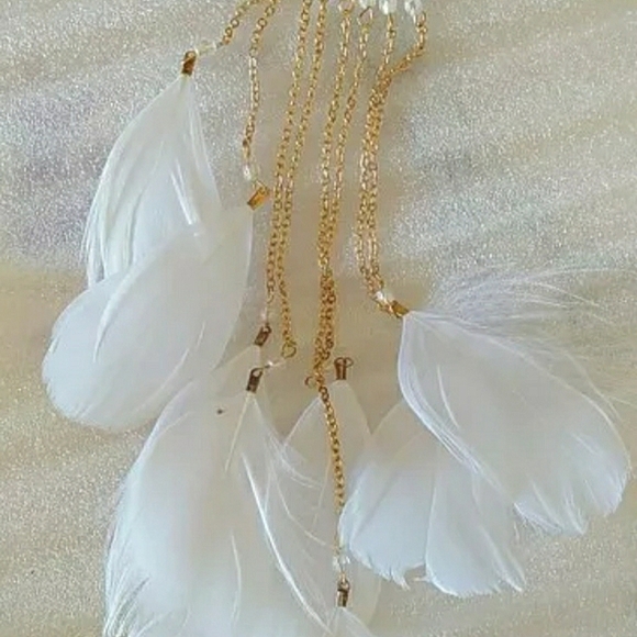 💋SUKI BOJO FEATHER TASSEL CUFF EARRING!!! - Picture 4 of 5
